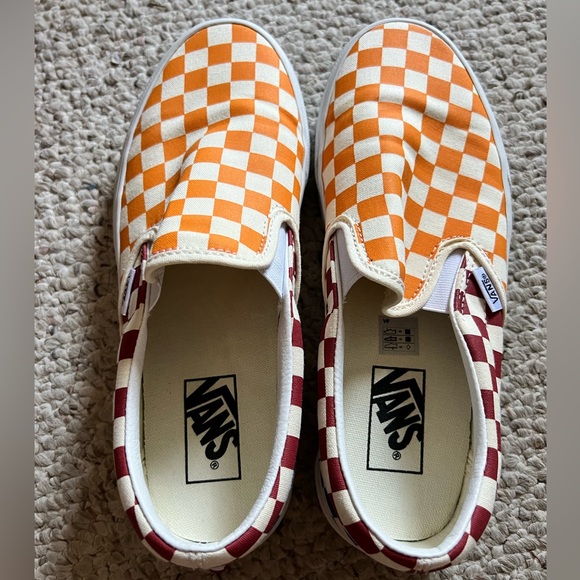 VANS CLASSIC SLIP ON CHECKERED SHOES MEN 7.5, women 9 - Picture 2 of 7